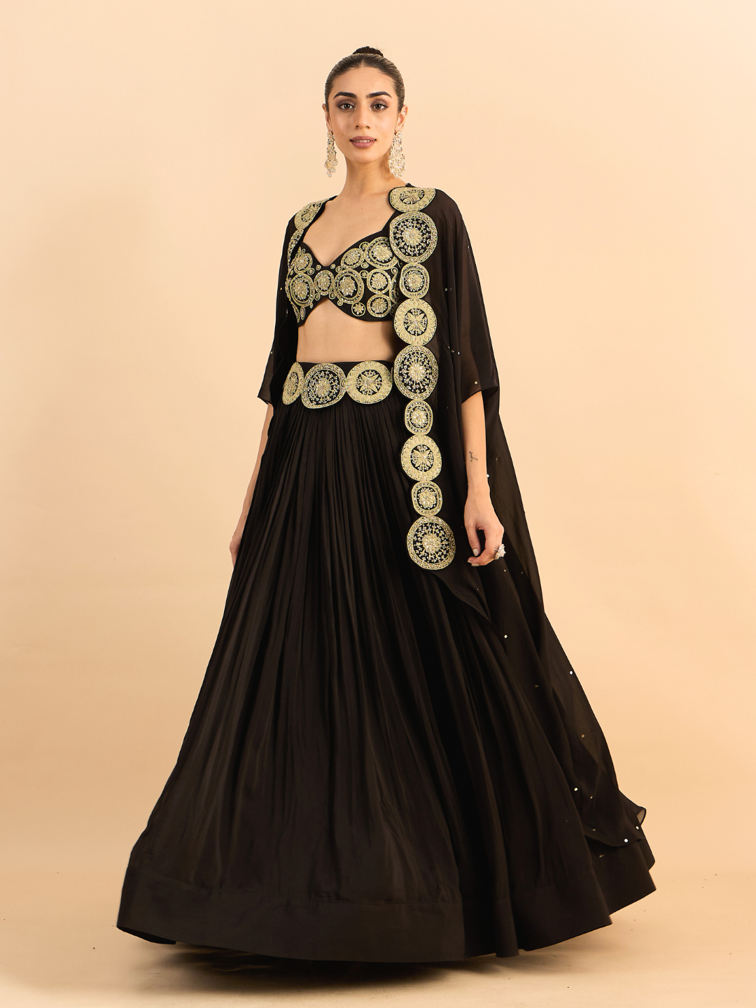 RoohbyRidhimaa- Azar Blue Lehenga Set