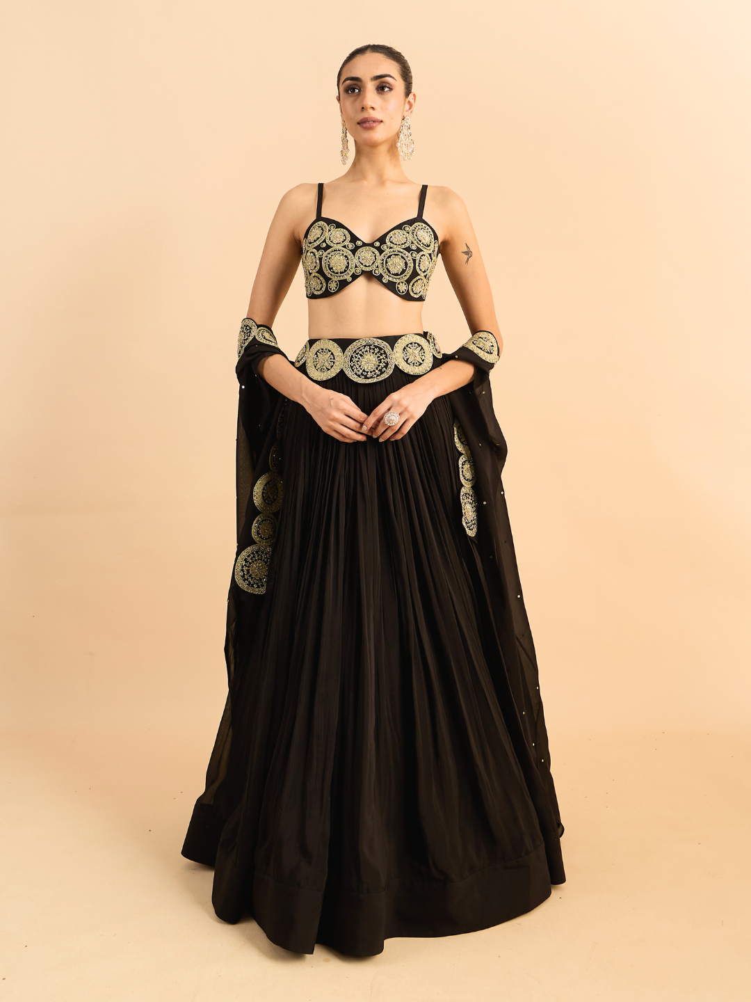 RoohbyRidhimaa- Azar Blue Lehenga Set