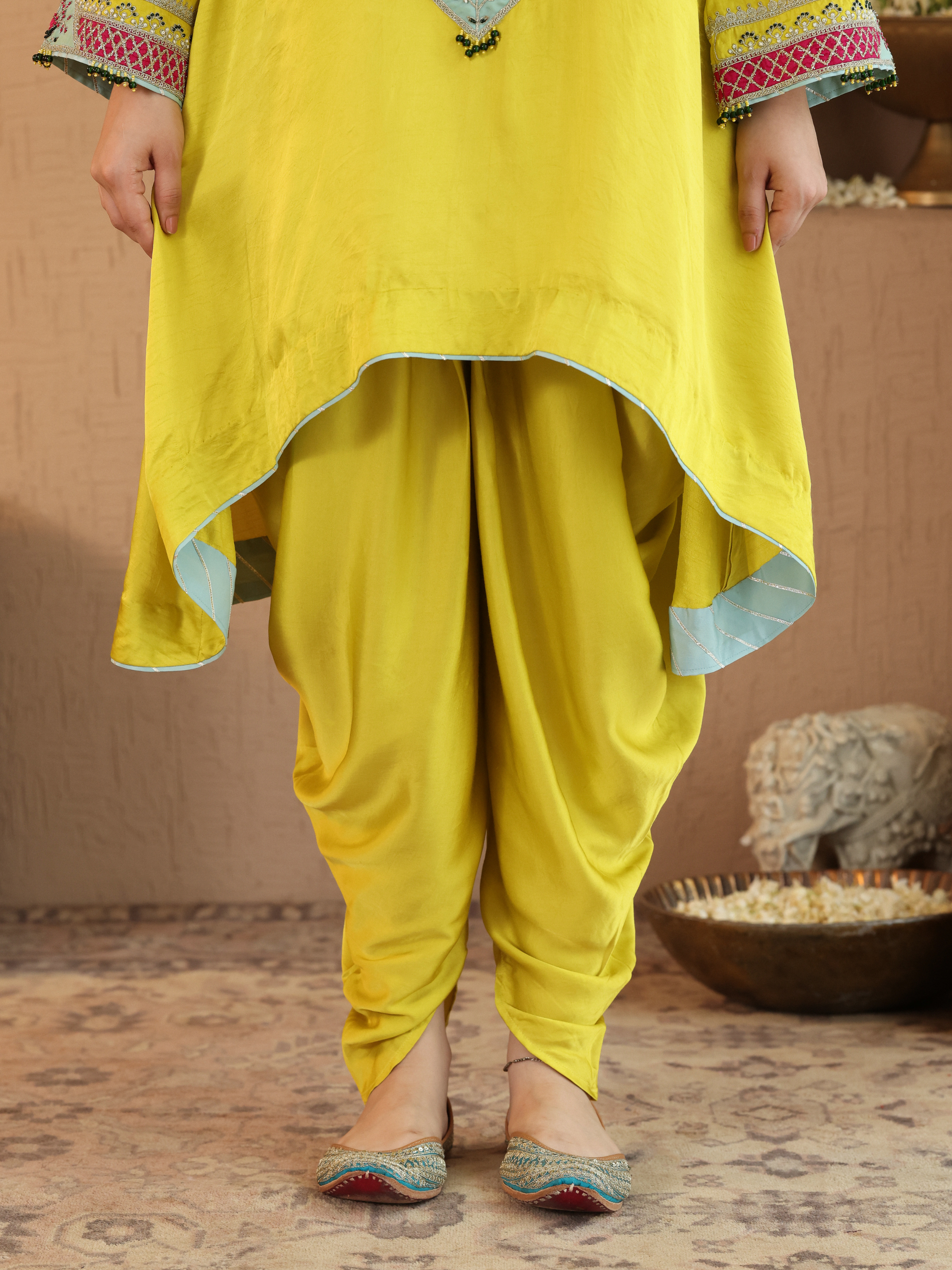 Yellow Amayra Kurta Set