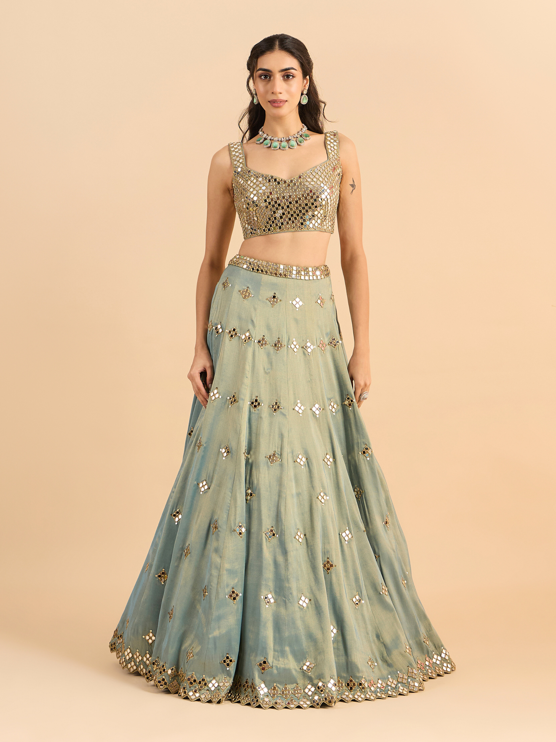 Sajda Lehenga Set