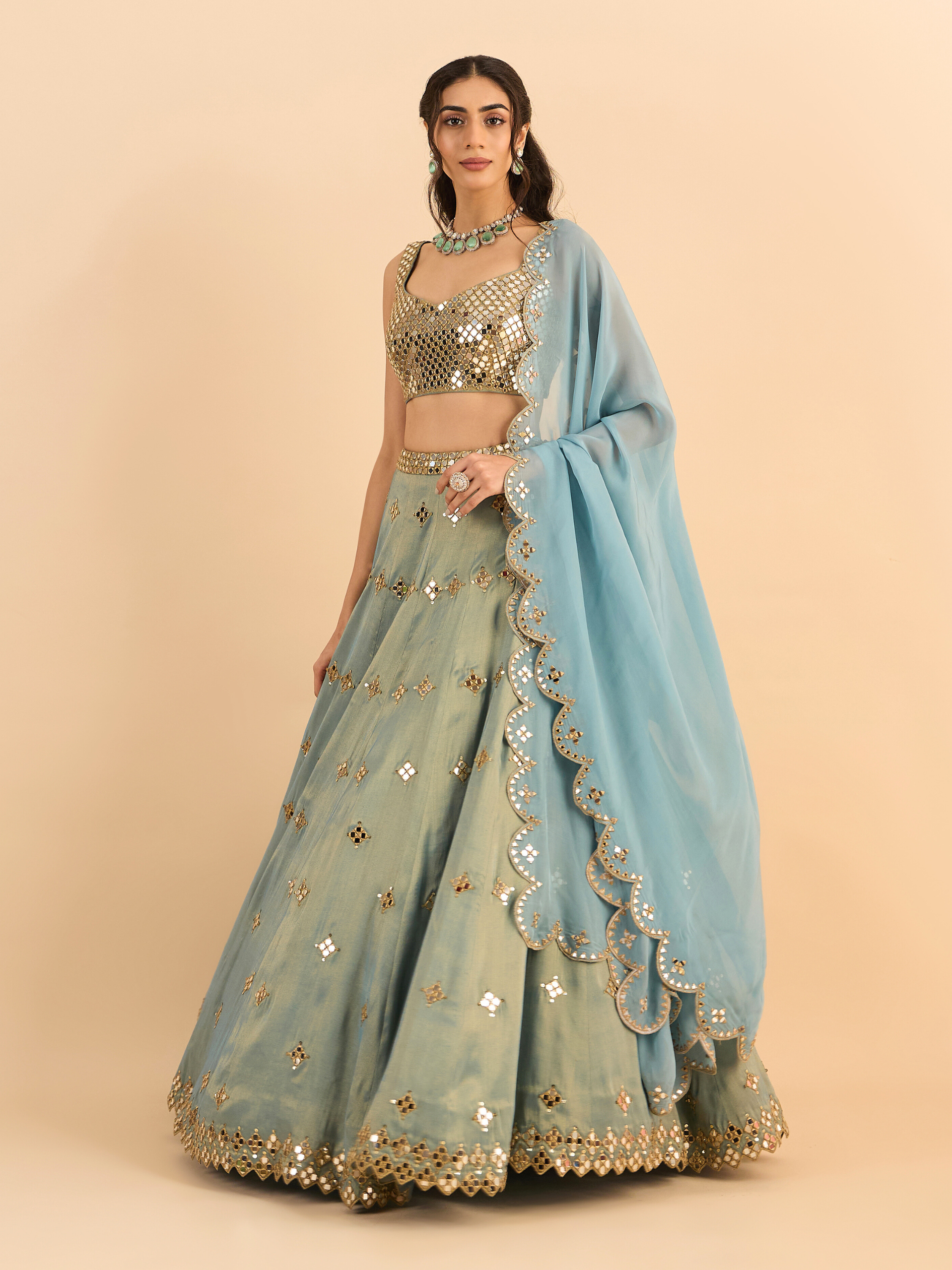 Sajda Lehenga Set