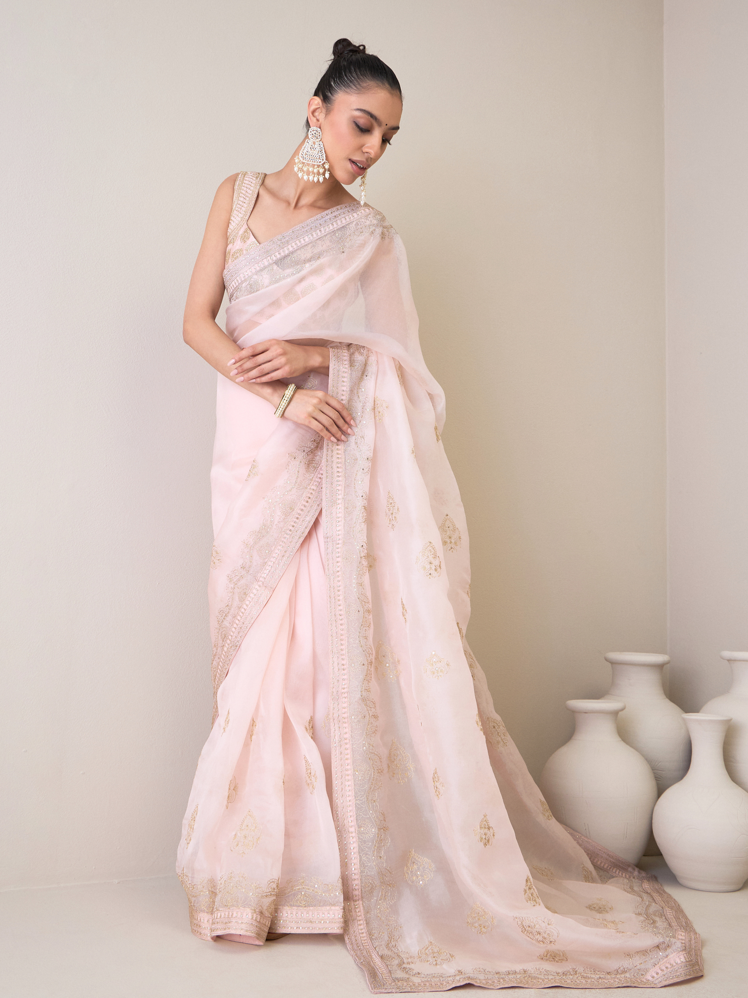 Ridhimaa Gupta- Imroz Saree Set