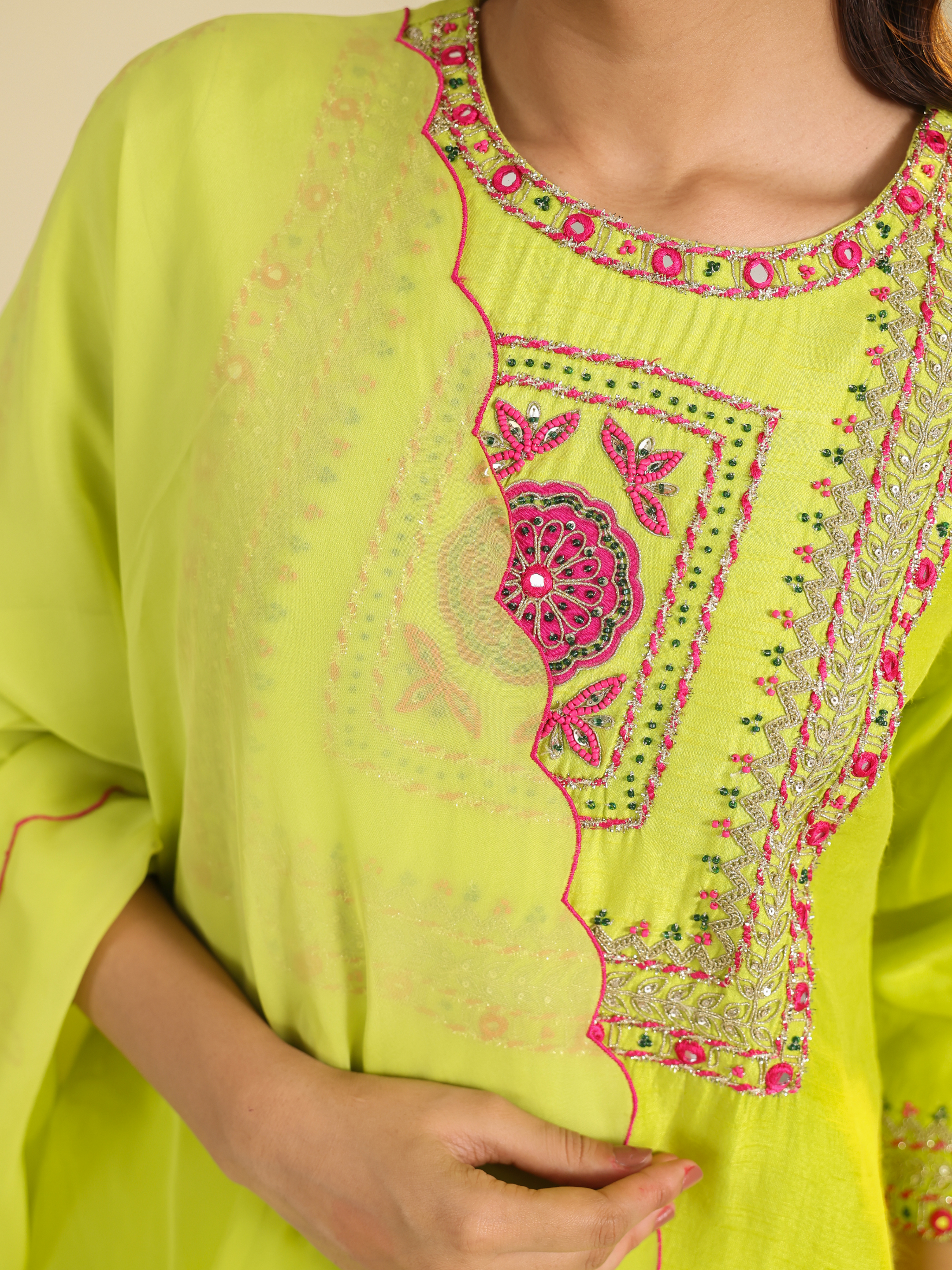 Yellow Gulshan Kurta Set