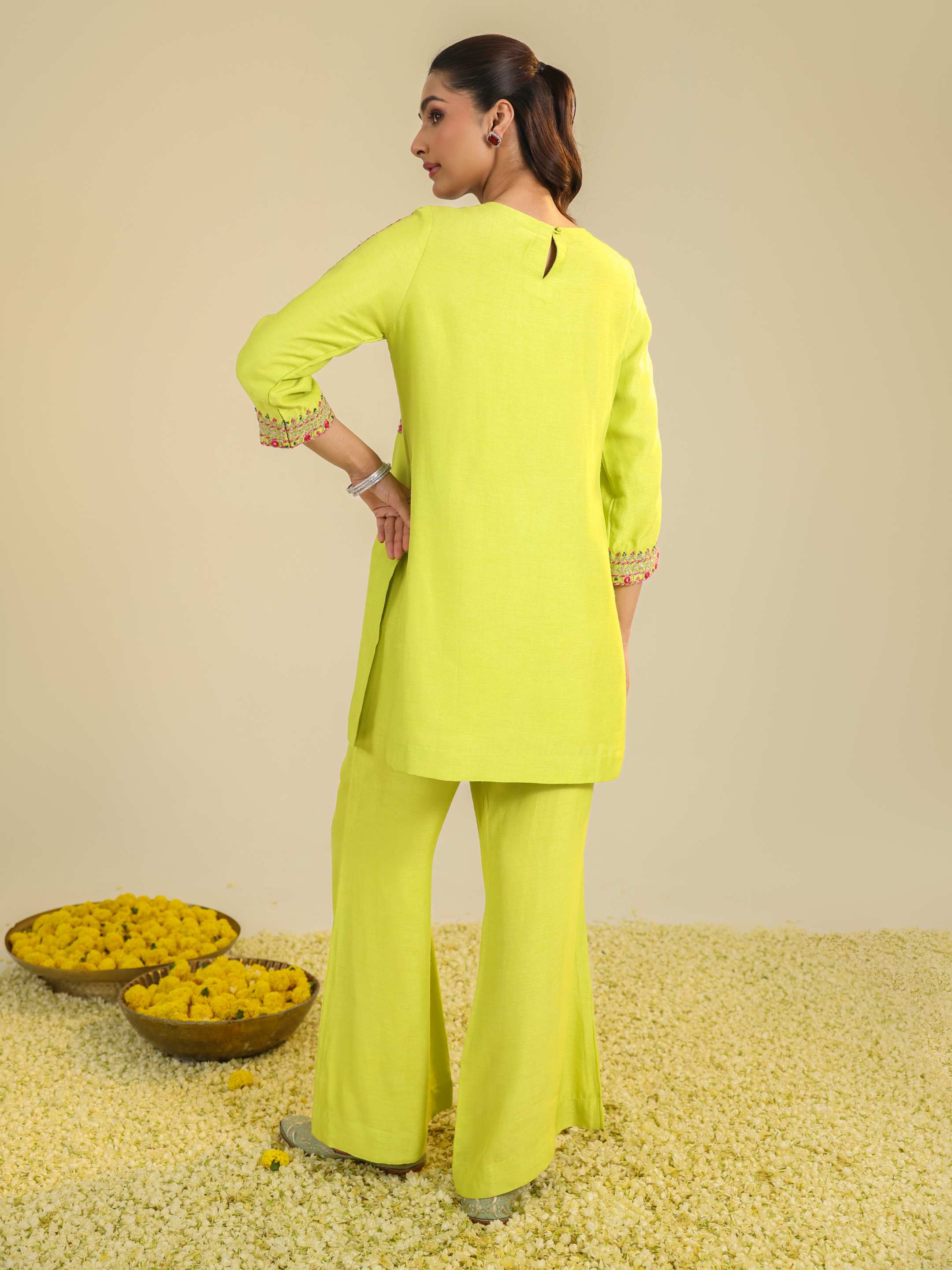 Yellow Gulshan Kurta Set