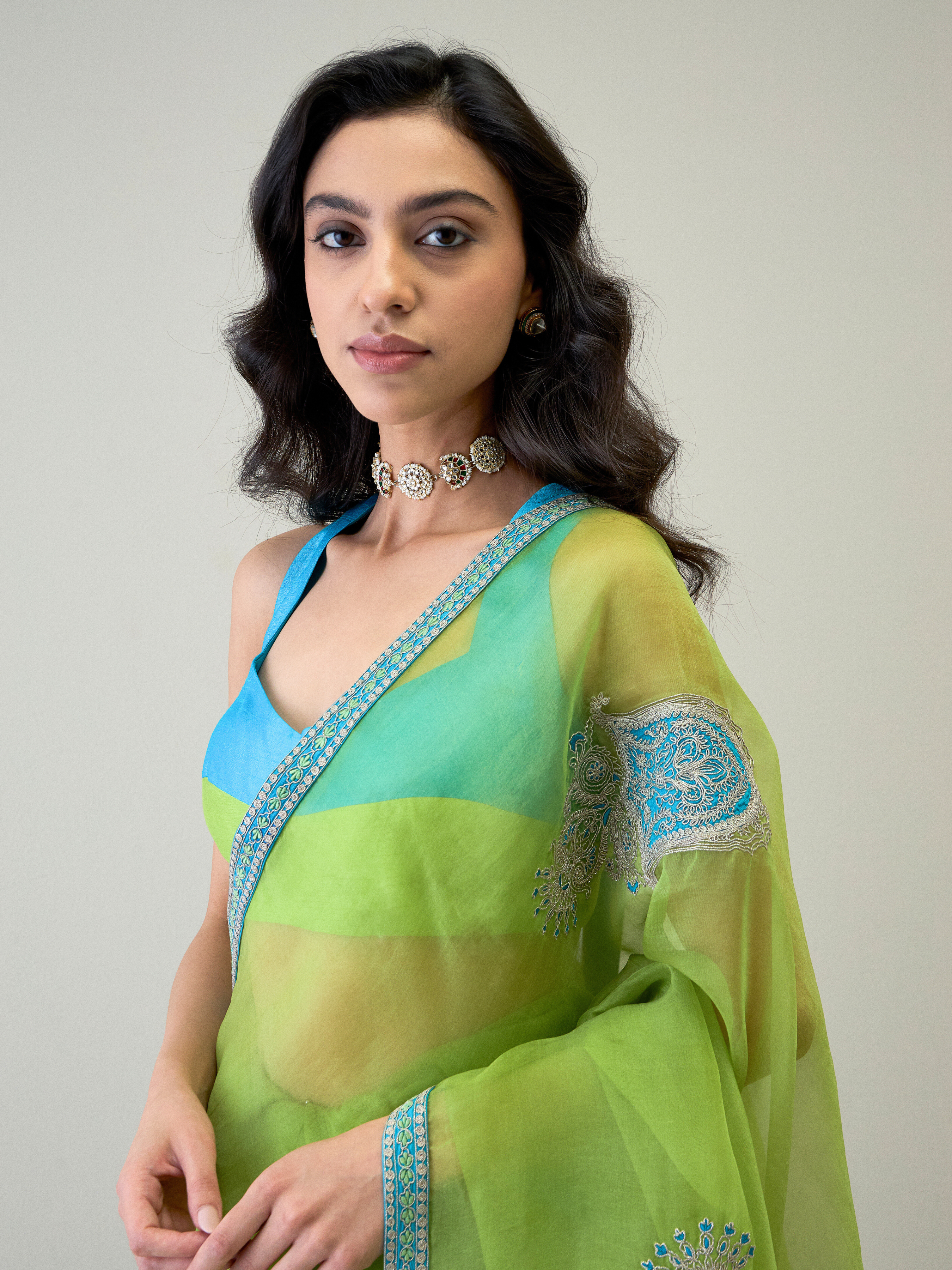 RoohbyRidhimaa- Parvez Saree Set