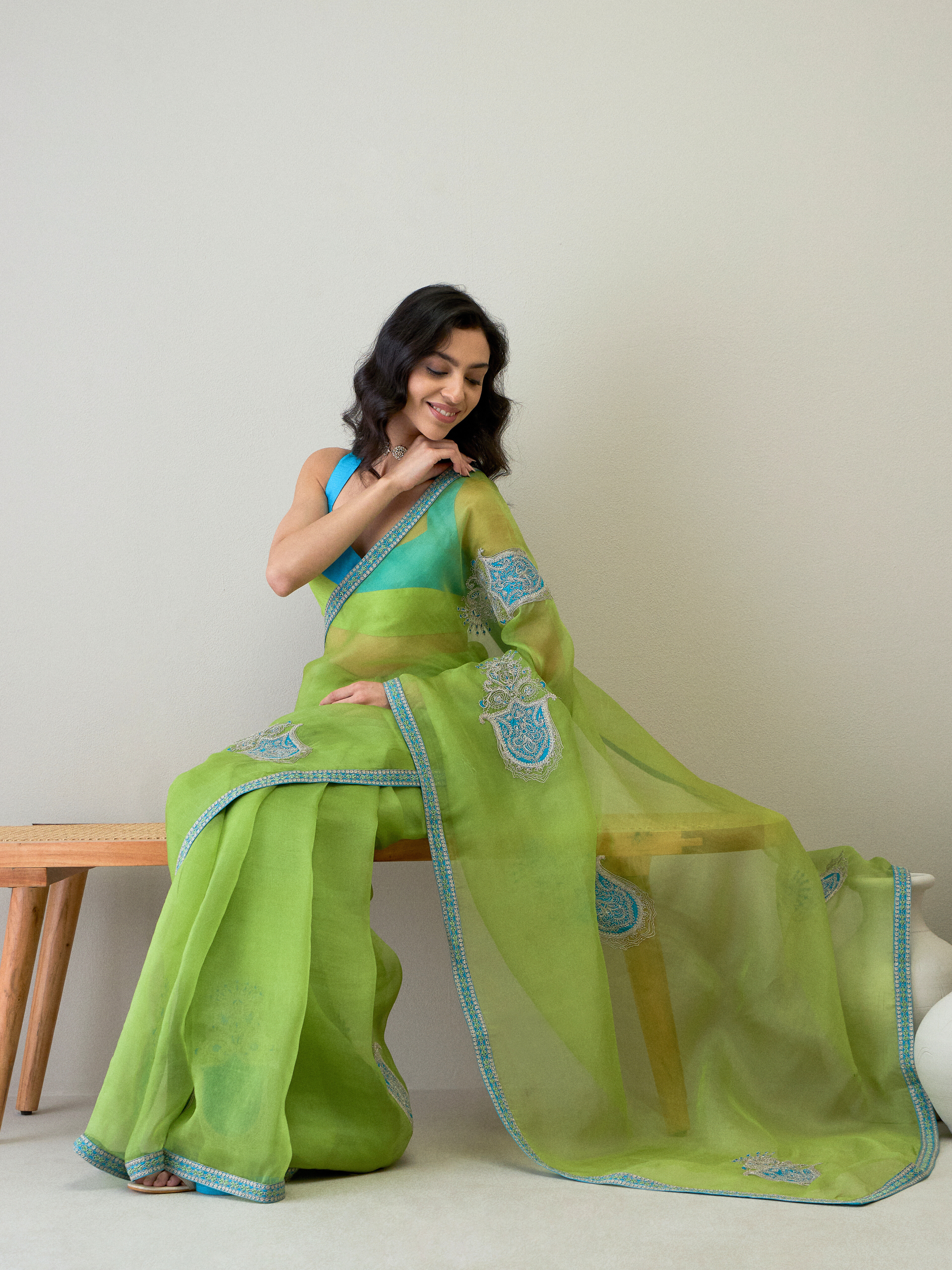 RoohbyRidhimaa- Parvez Saree Set
