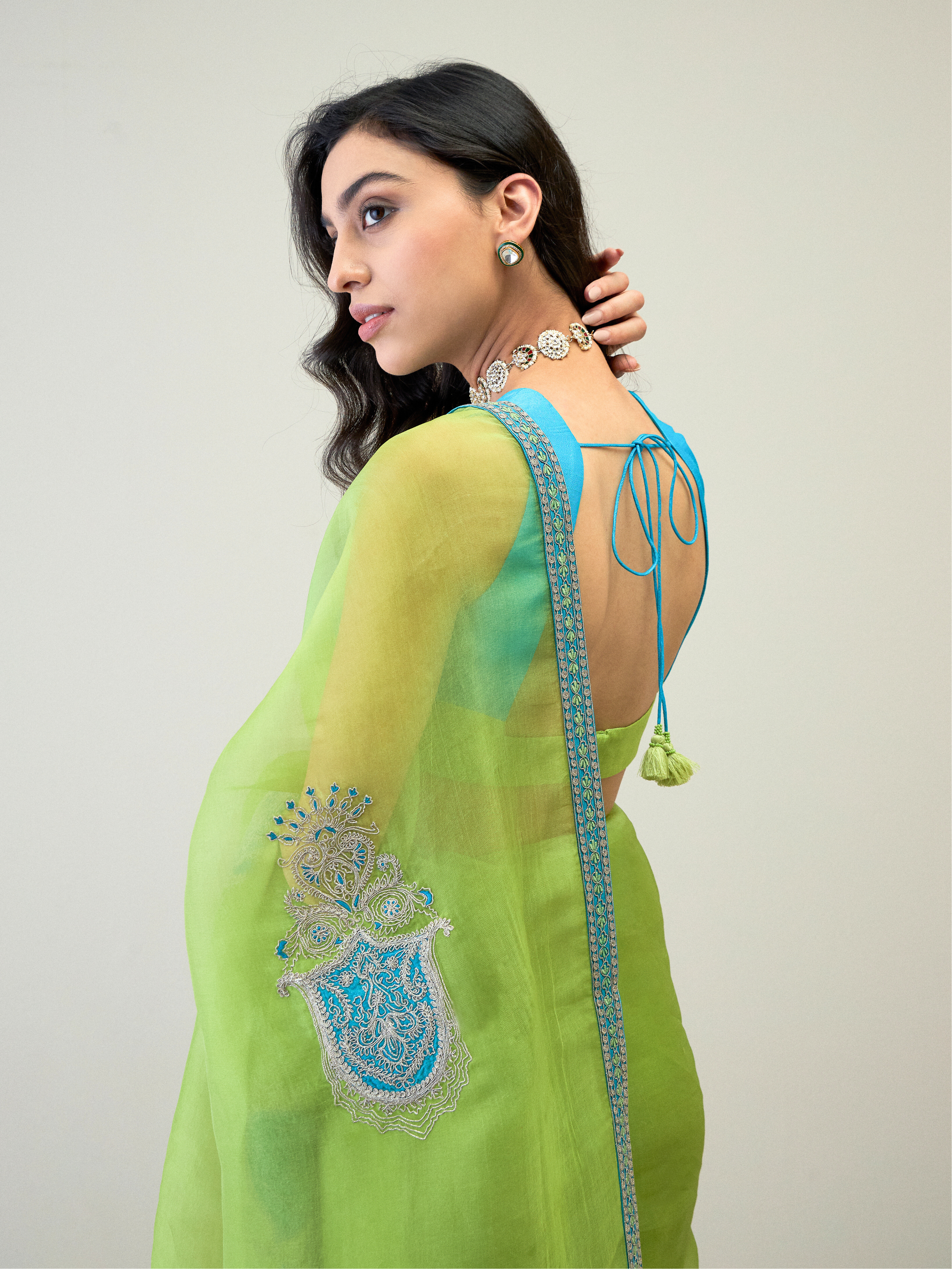 RoohbyRidhimaa- Parvez Saree Set