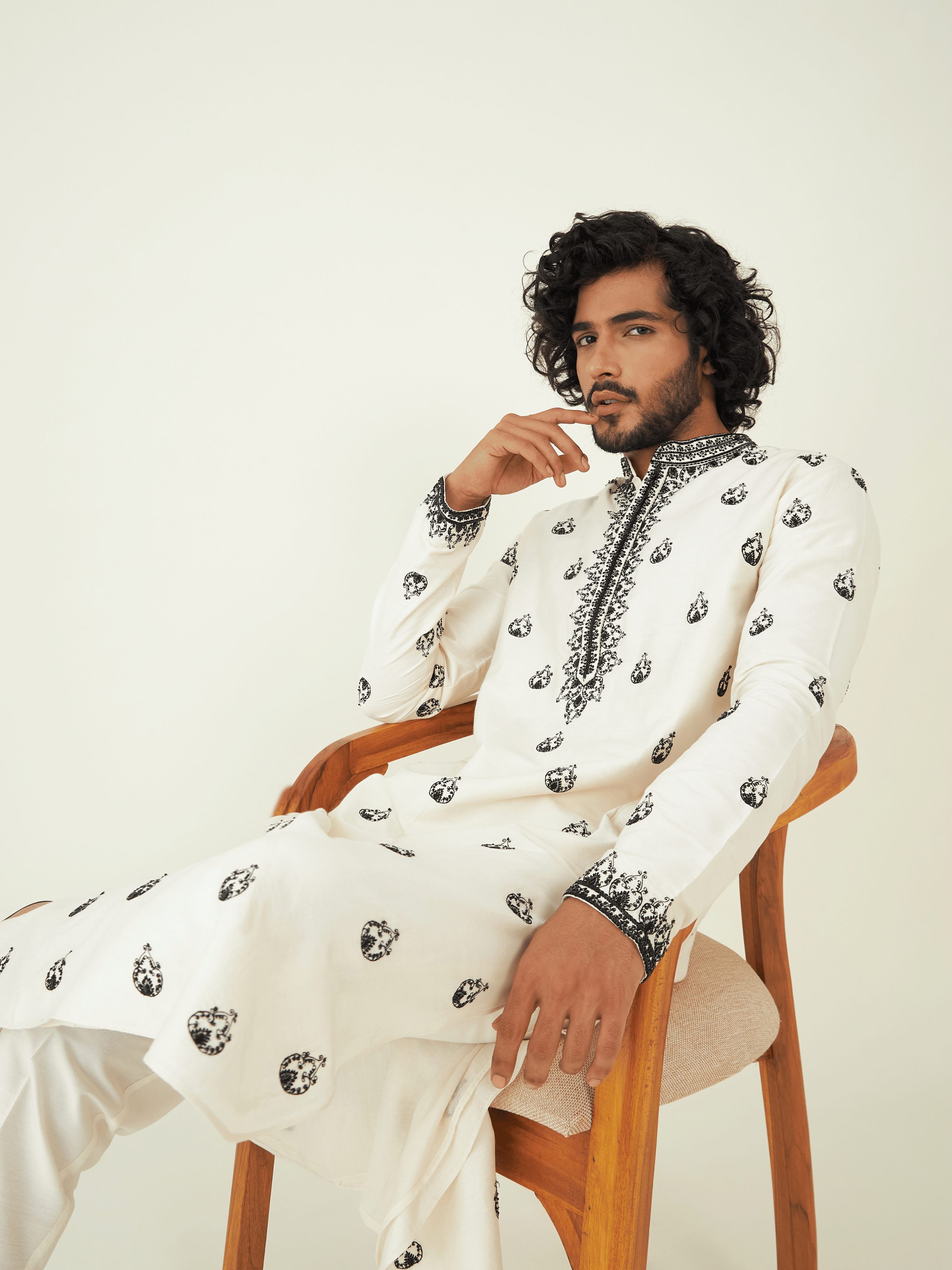 Arjun Madan in our Shimaaz Kurta Set