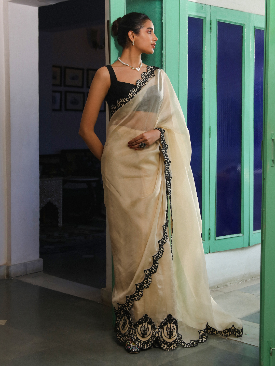 RoohbyRidhimaa- Pasbaan Saree Set