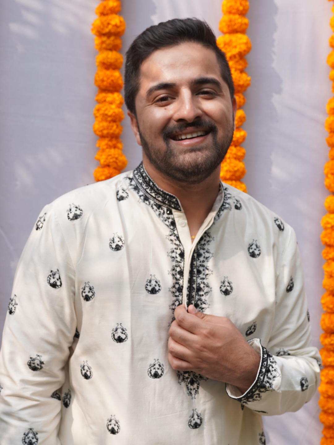 Arjun Madan in our Shimaaz Kurta Set