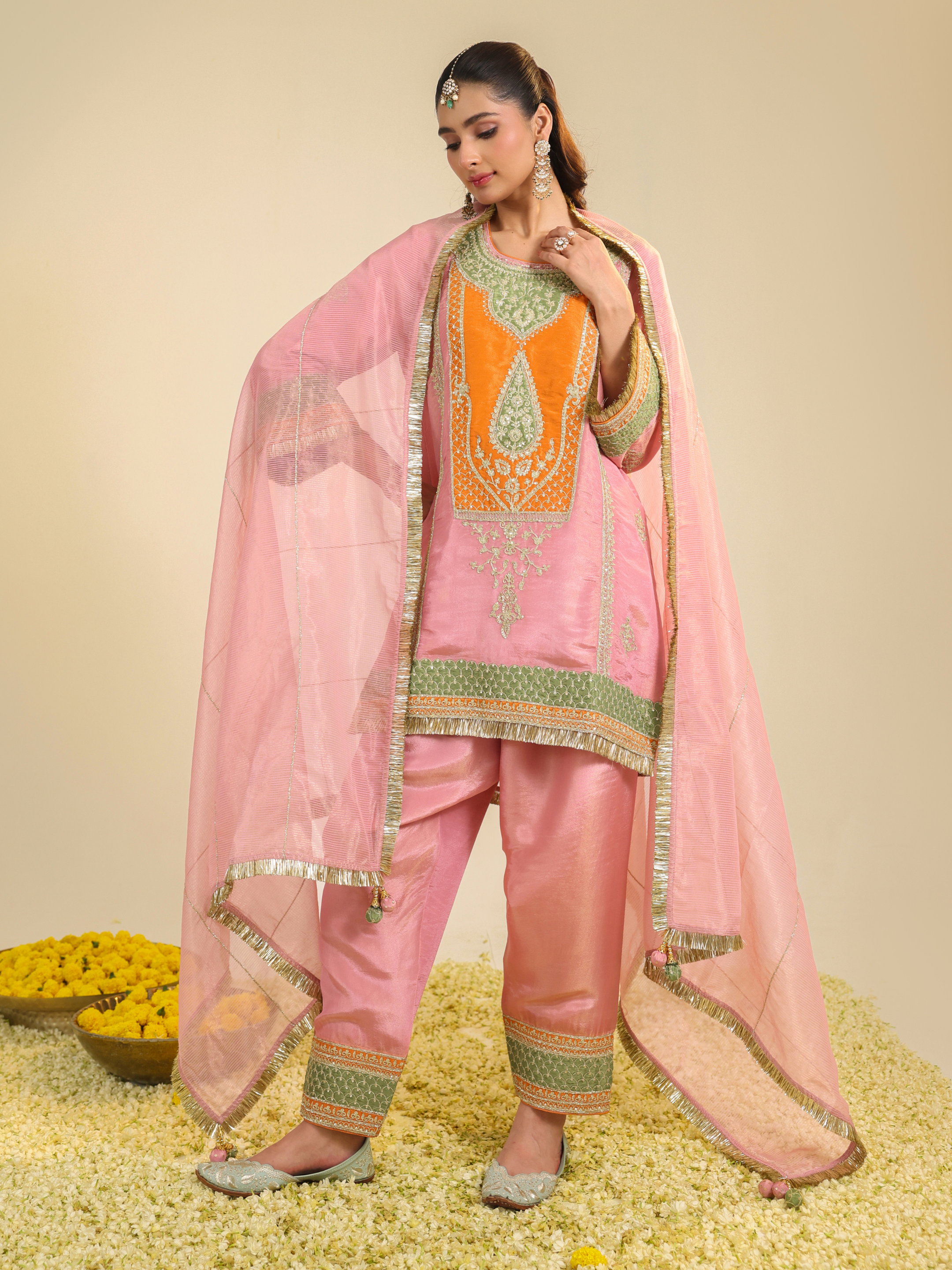 Pink Raag Kurta Set