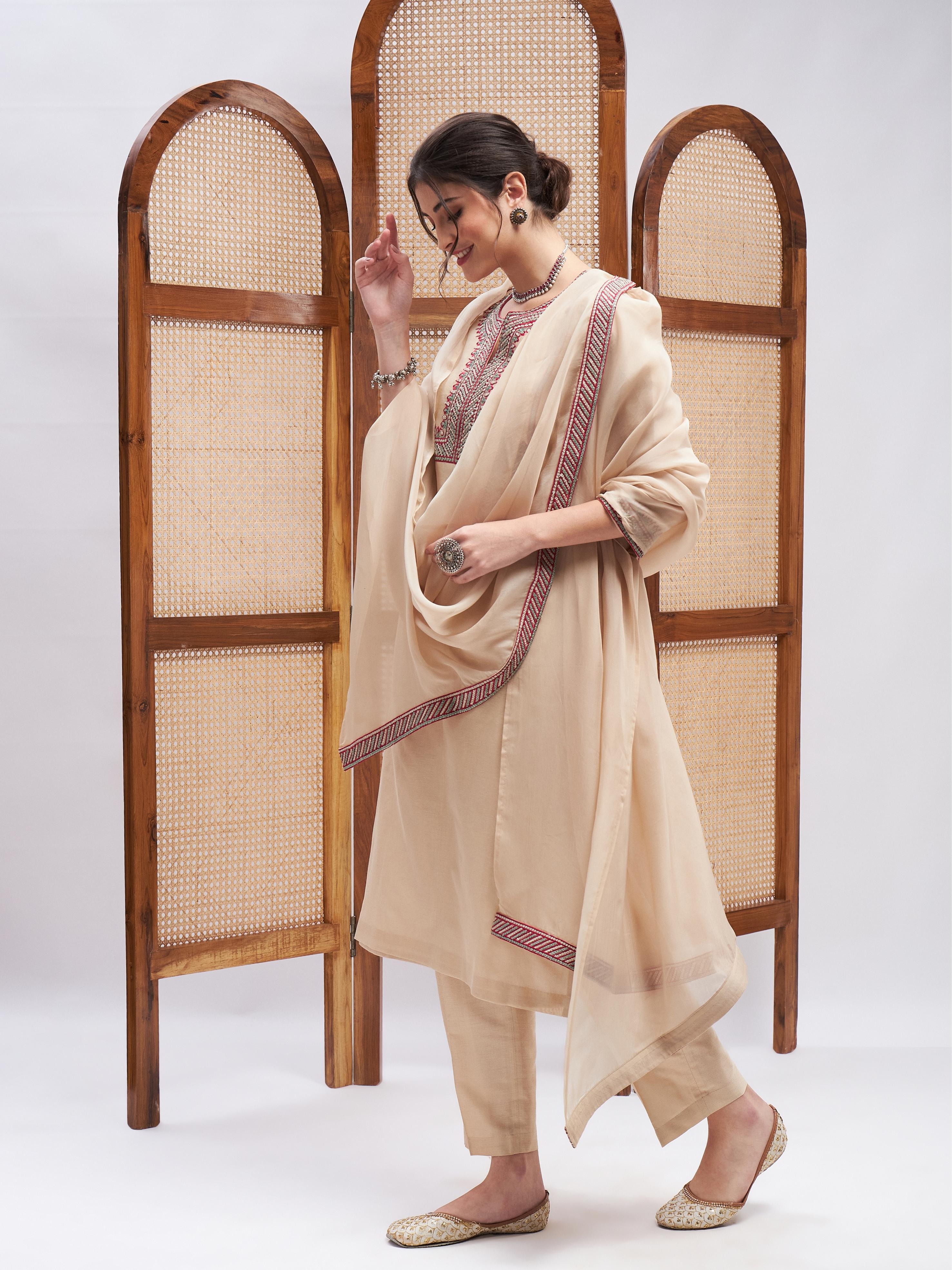 Lalita Gupta in our Sheereen Kurta Set