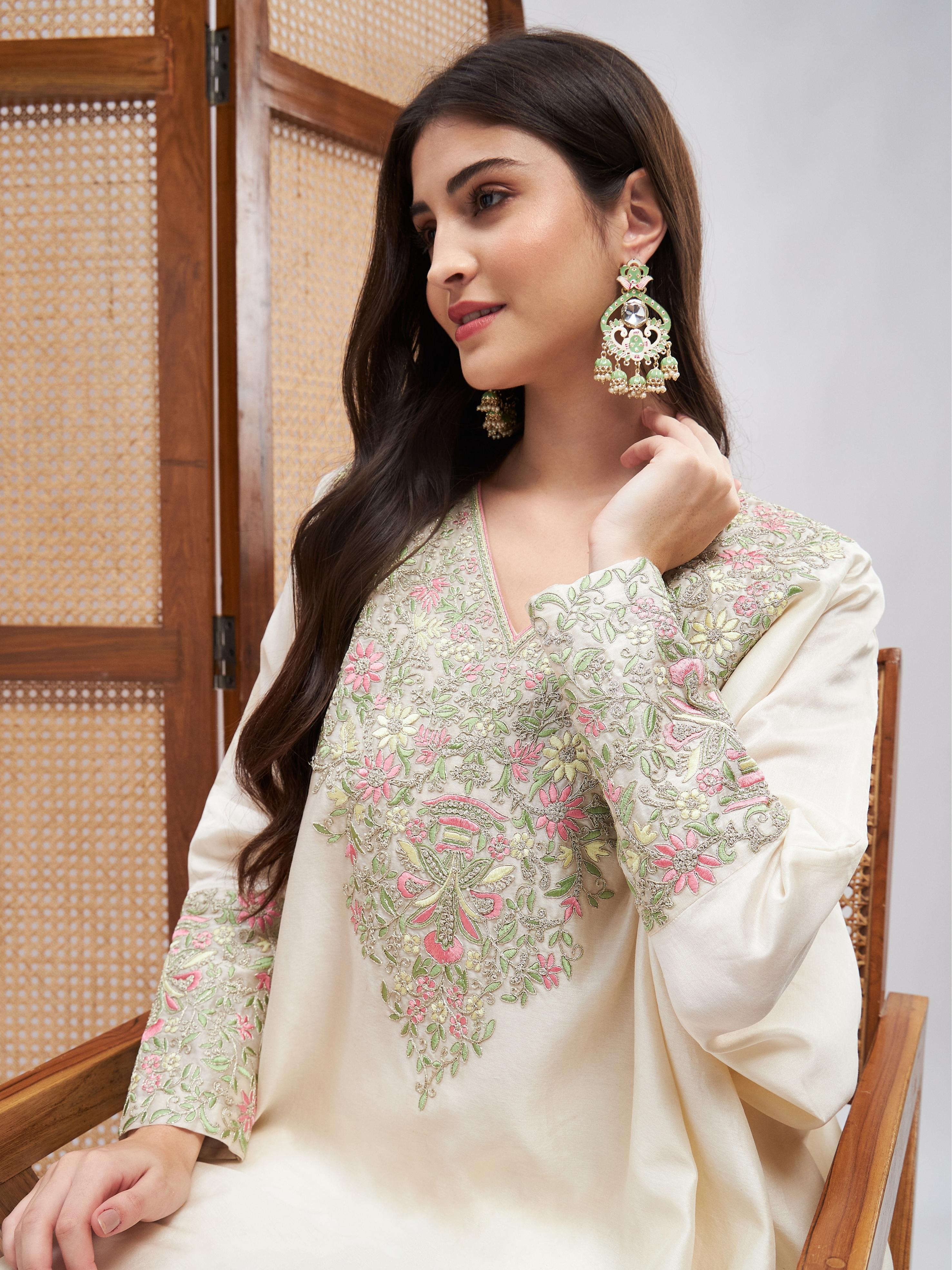 RoohbyRidhimaa- Ruhaniyat Kaftan Kurta Set