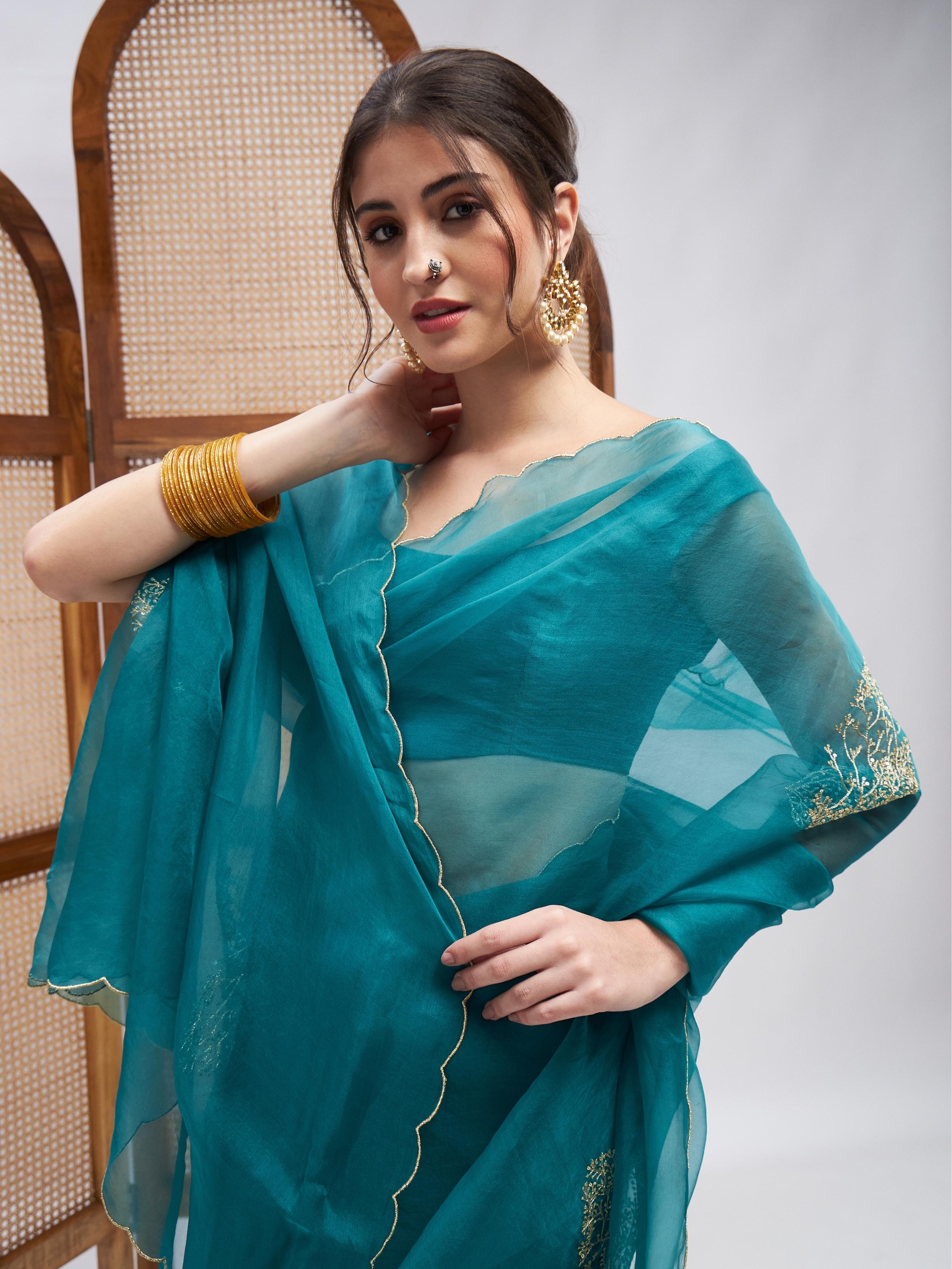 RoohbyRidhimaa- Sultaan Saree Set