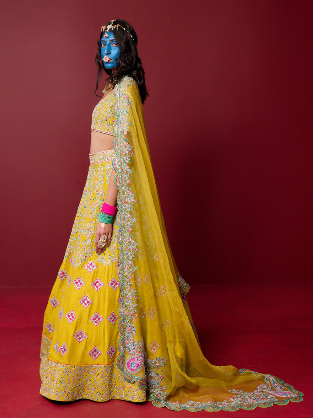 Ridhimaa Gupta- Rudrani Lehenga Set