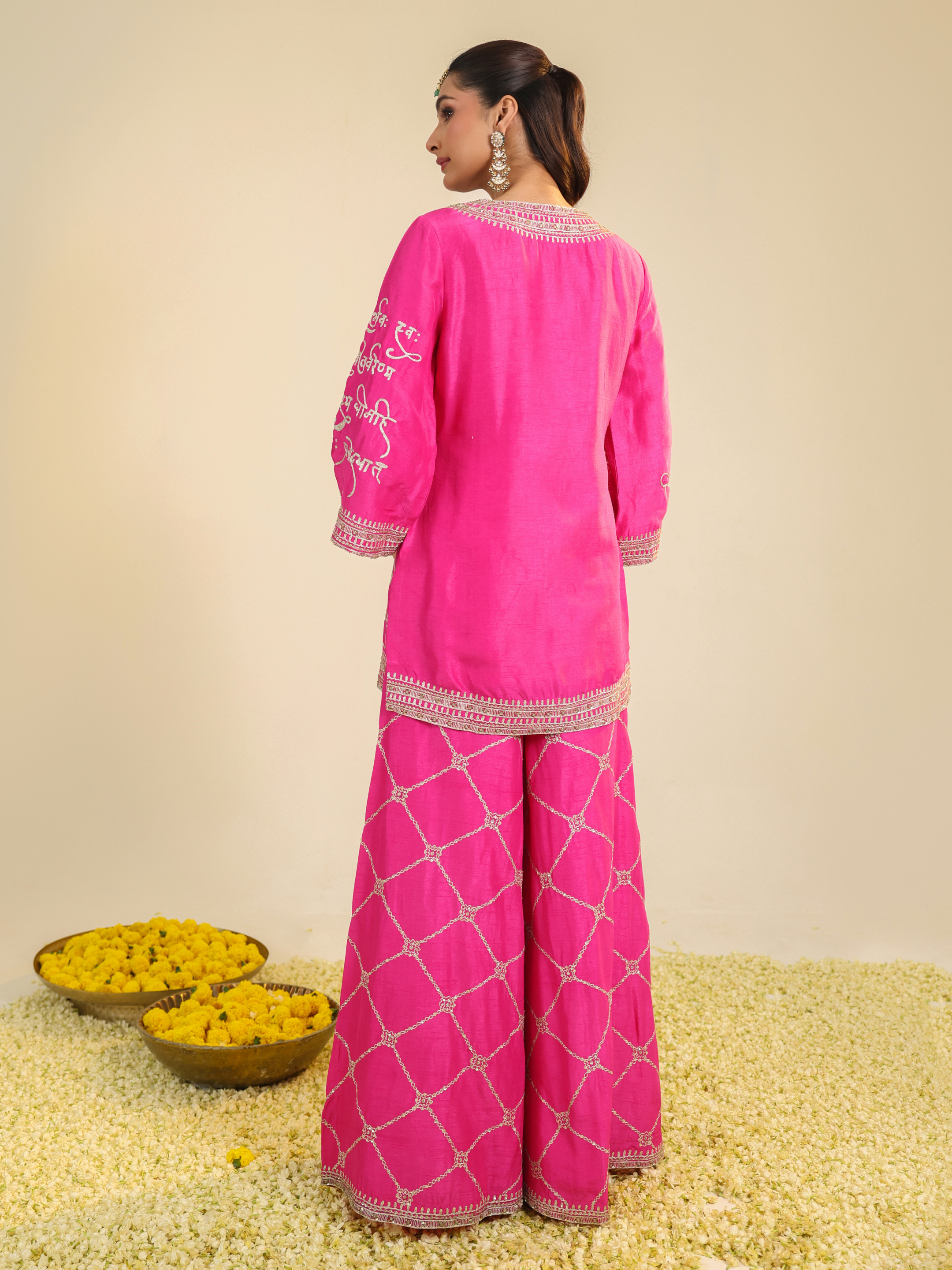 Pink Mehrban Kurta Set