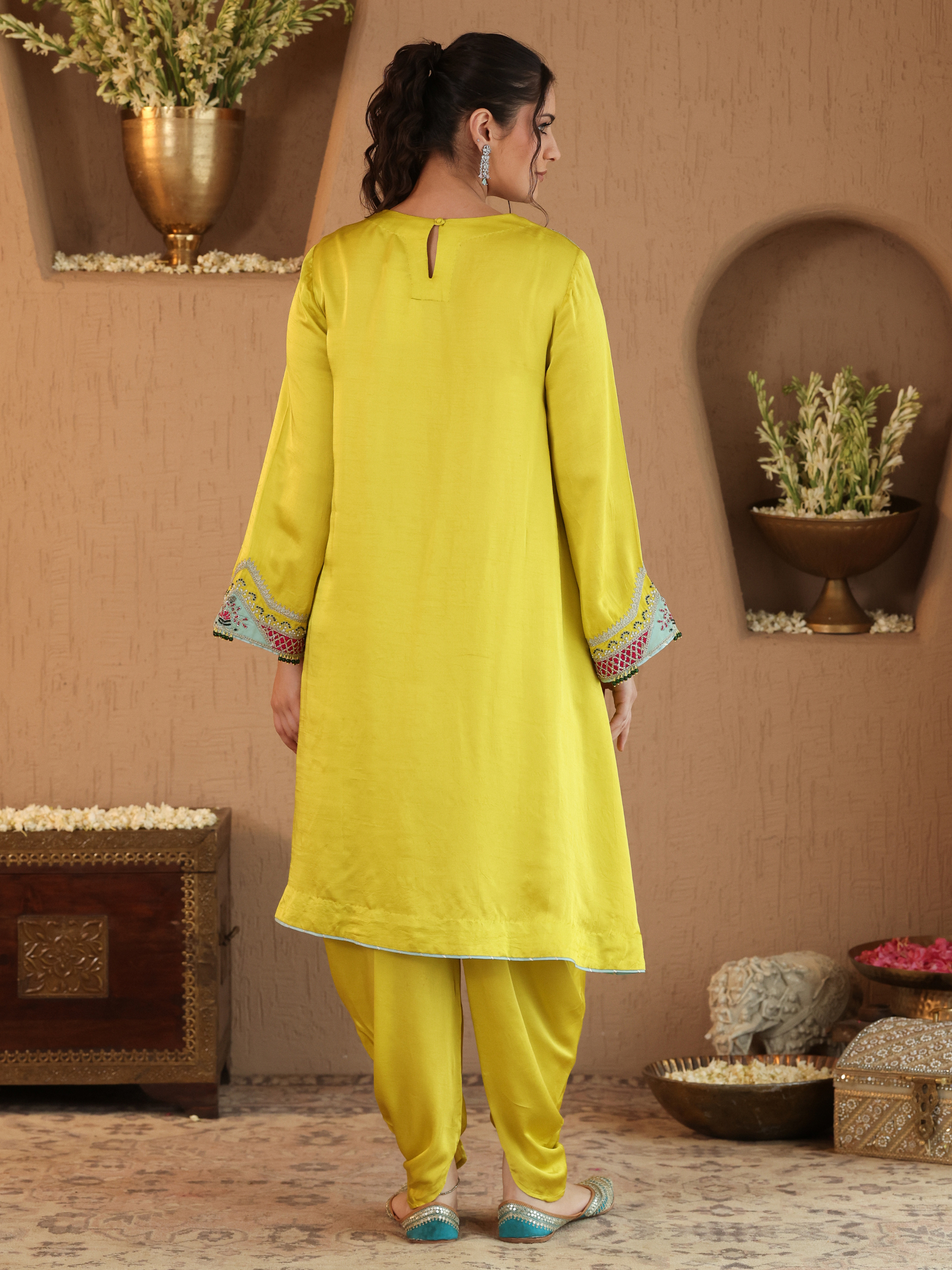 Yellow Amayra Kurta Set