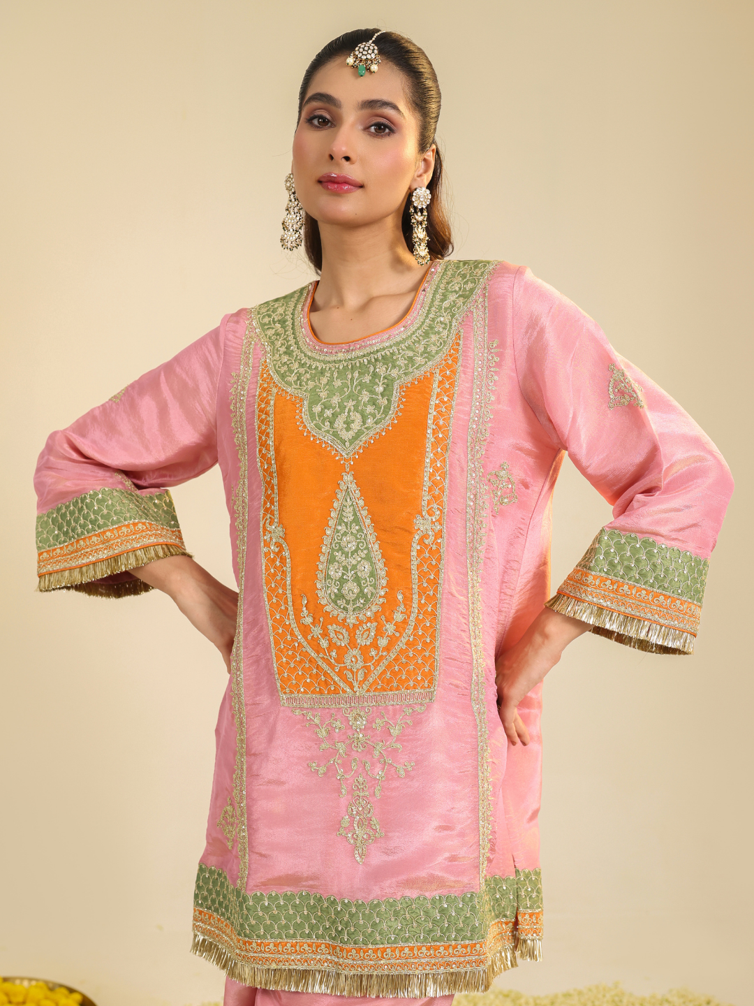 Pink Raag Kurta Set