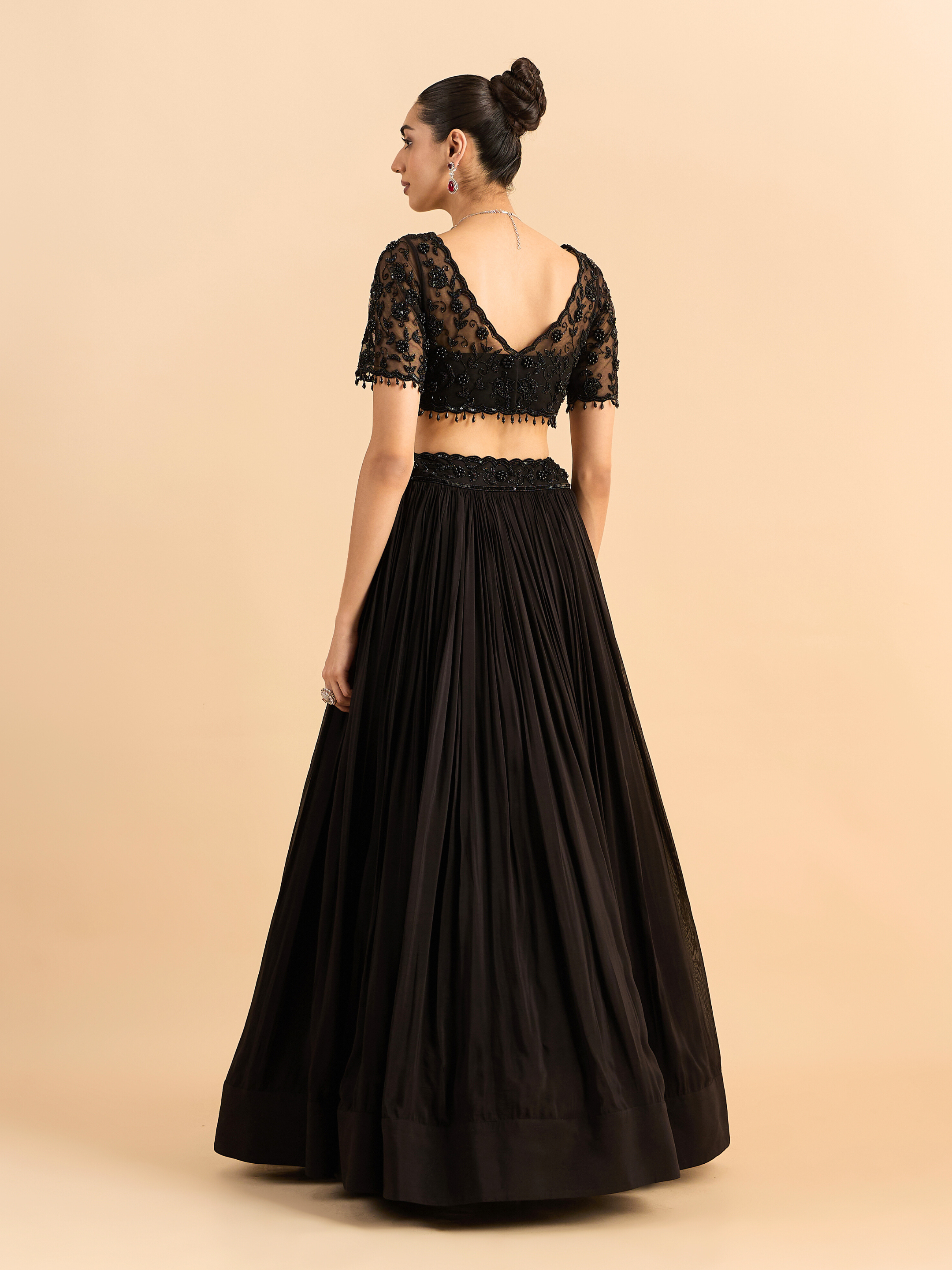 Floral Cascade Lehenga Set