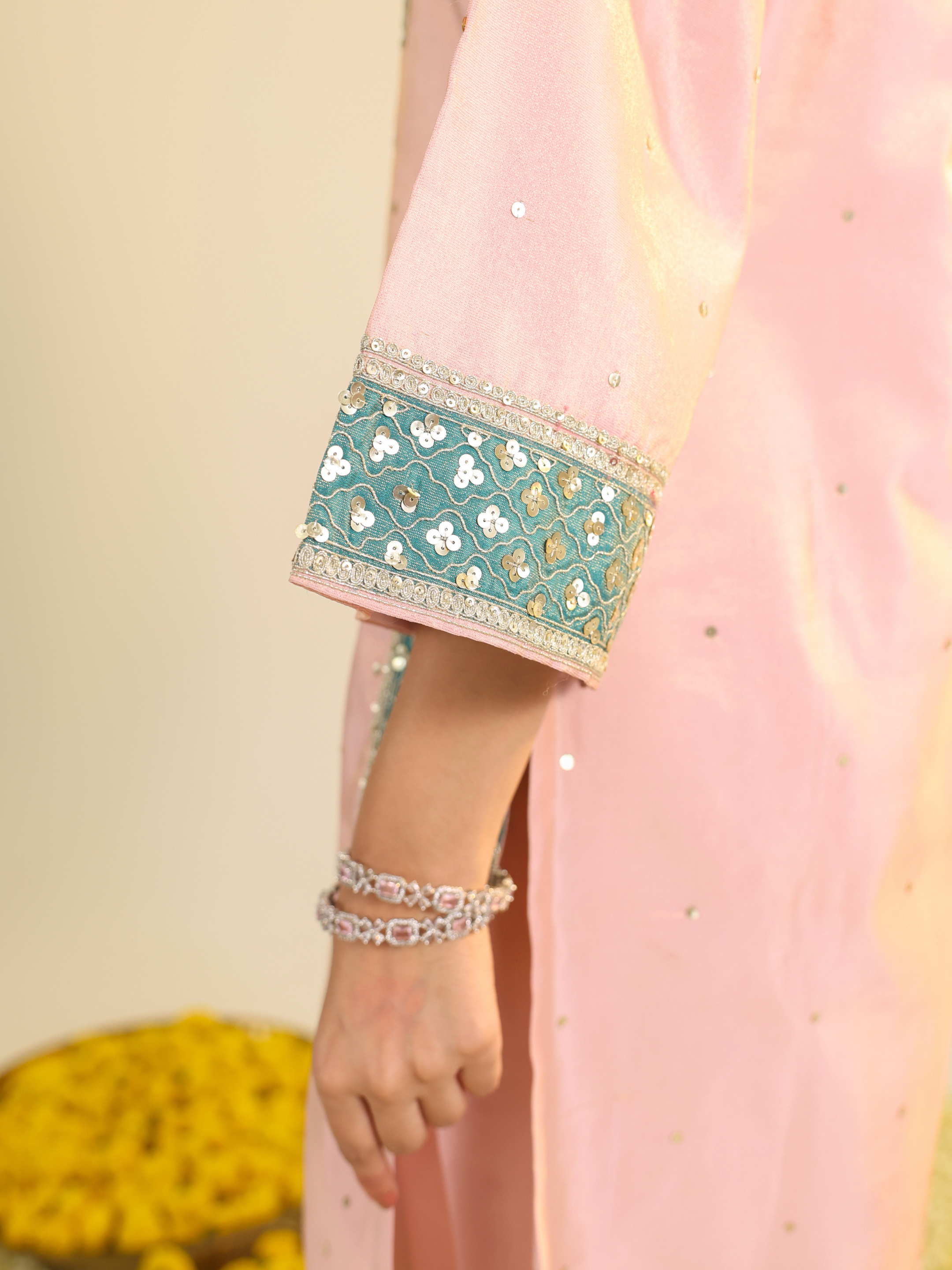 Pink Akshi Kurta Set