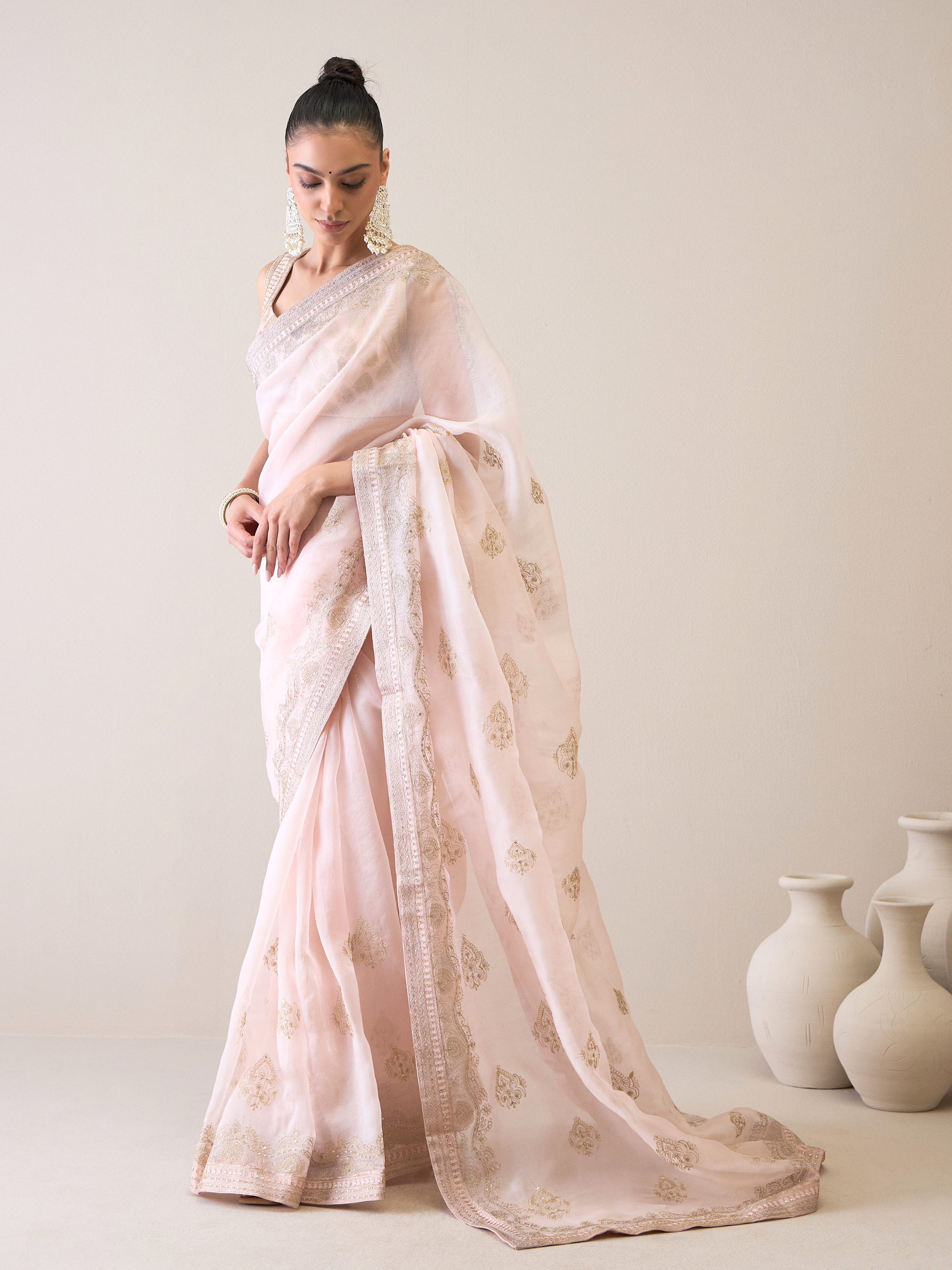 Ridhimaa Gupta- Imroz Saree Set