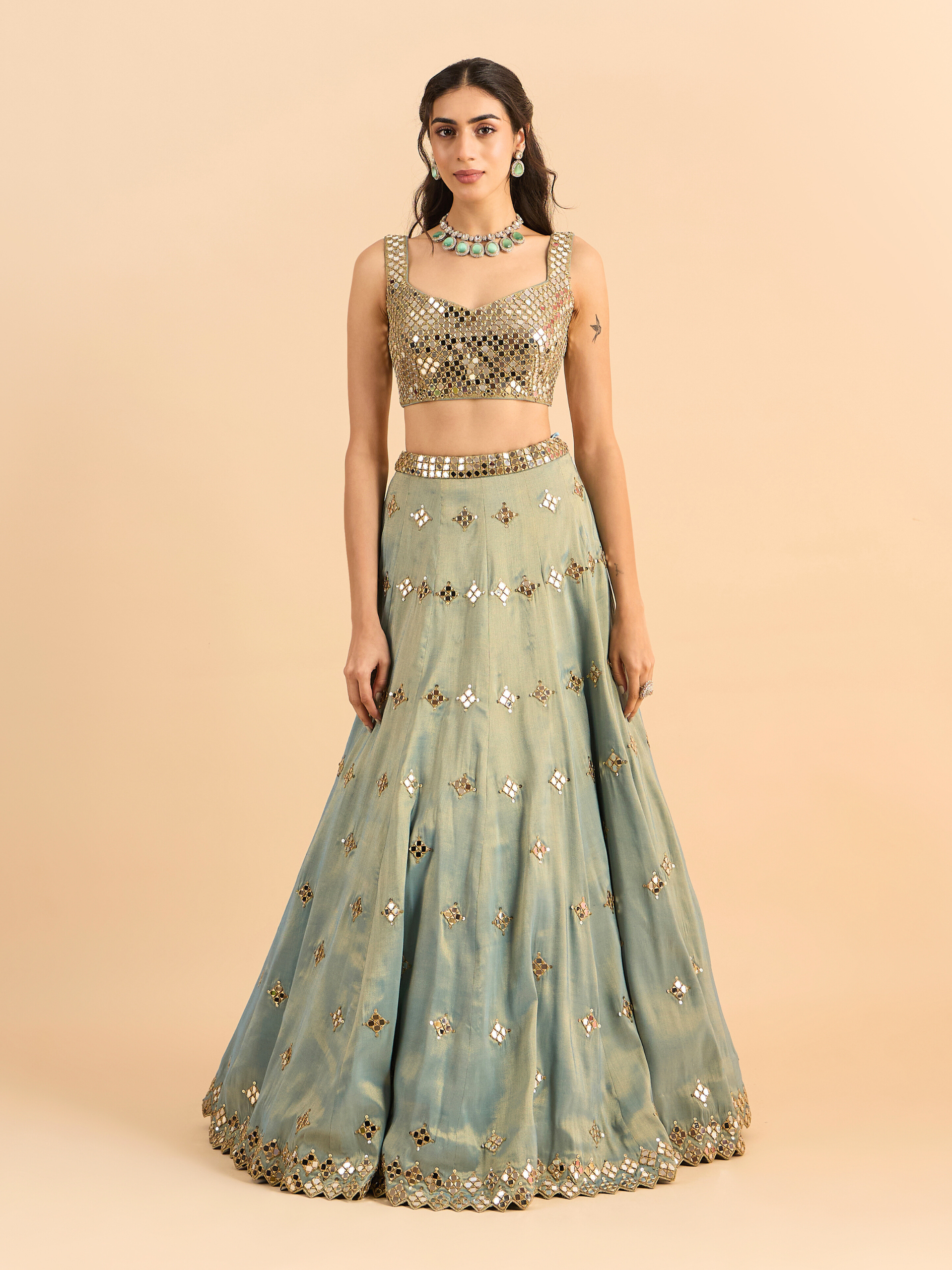 Sajda Lehenga Set