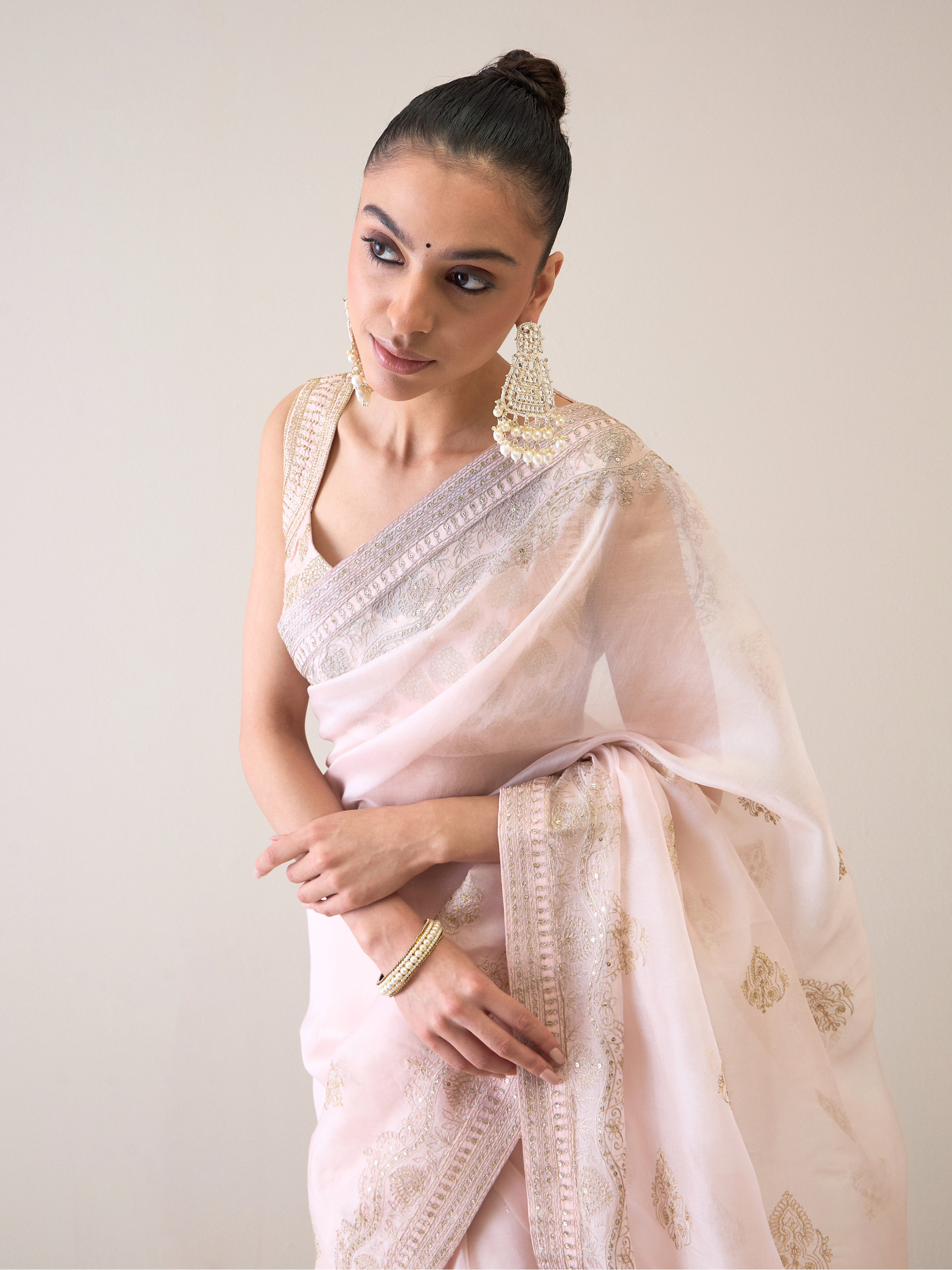Ridhimaa Gupta- Imroz Saree Set