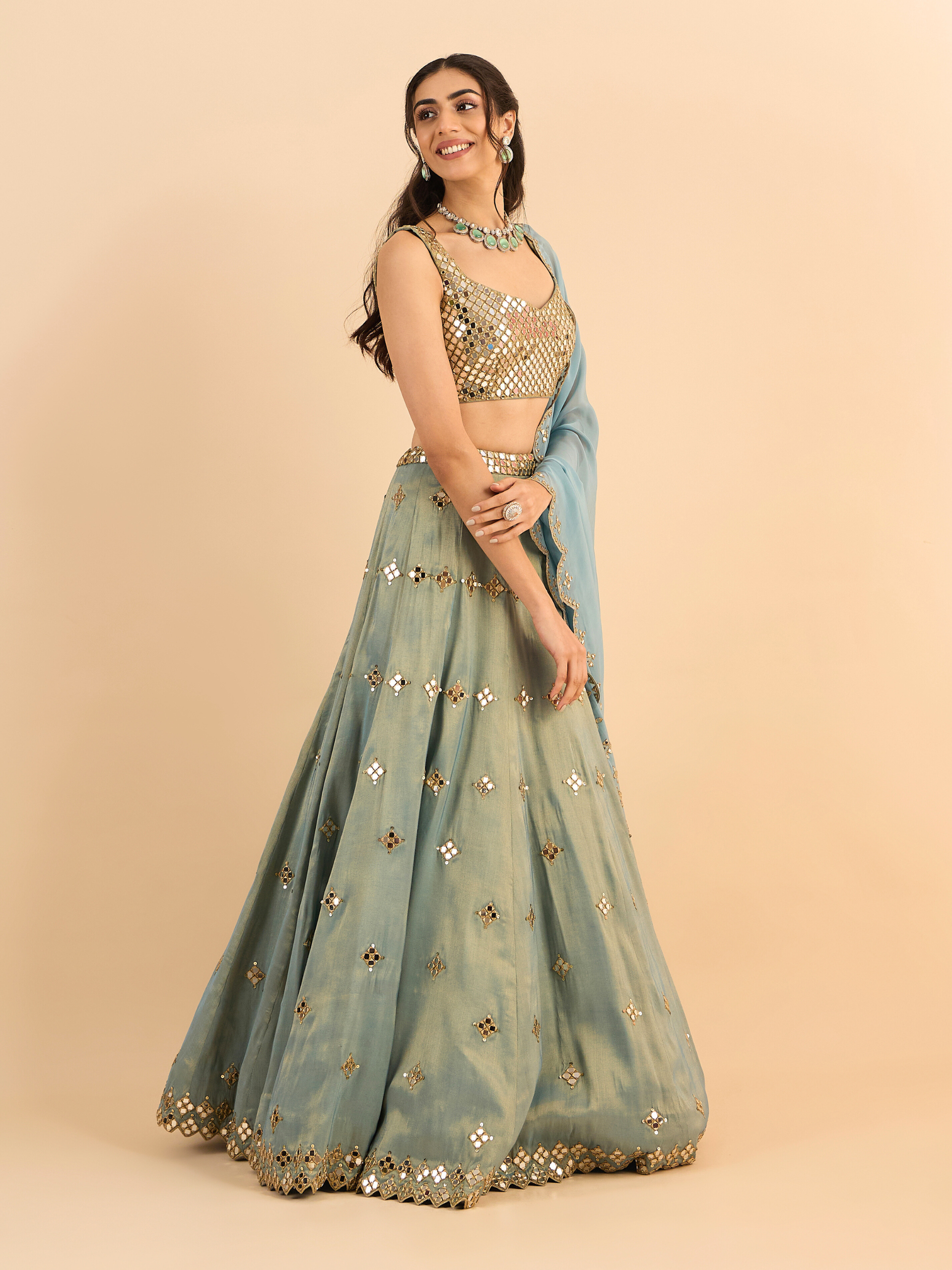 Sajda Lehenga Set