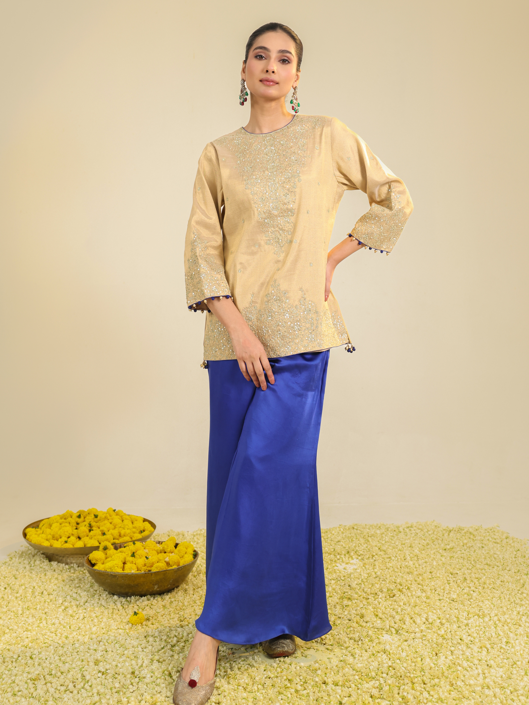 Golden Shimmer Eda Coord Set