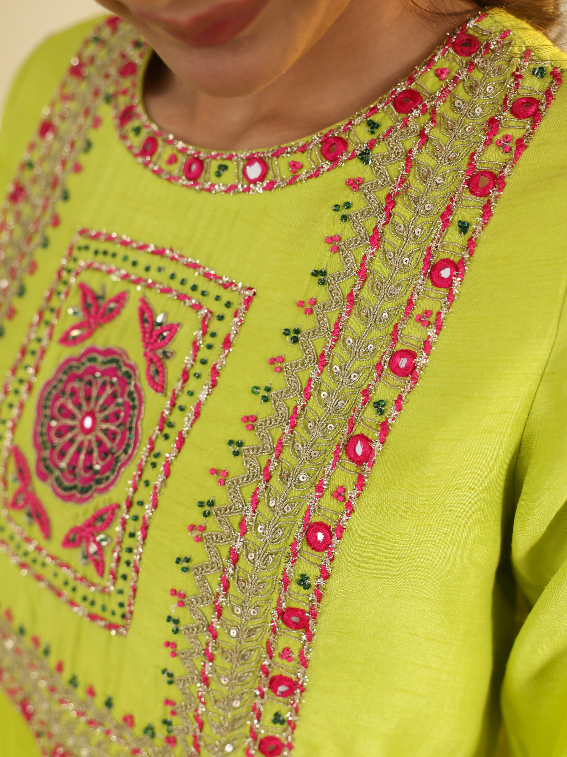 Yellow Gulshan Kurta Set