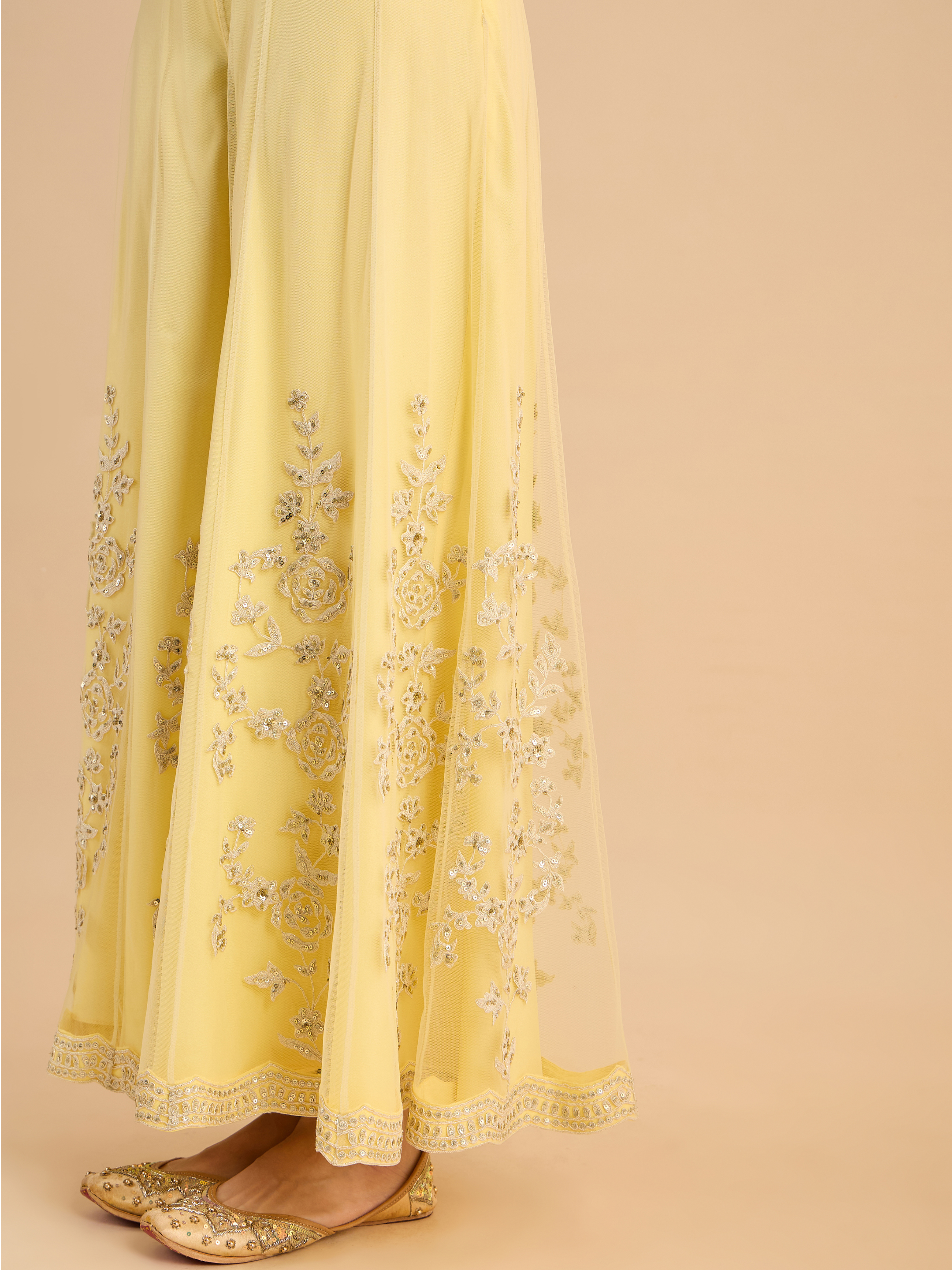 Lemon Yellow Eva Co-ord Set