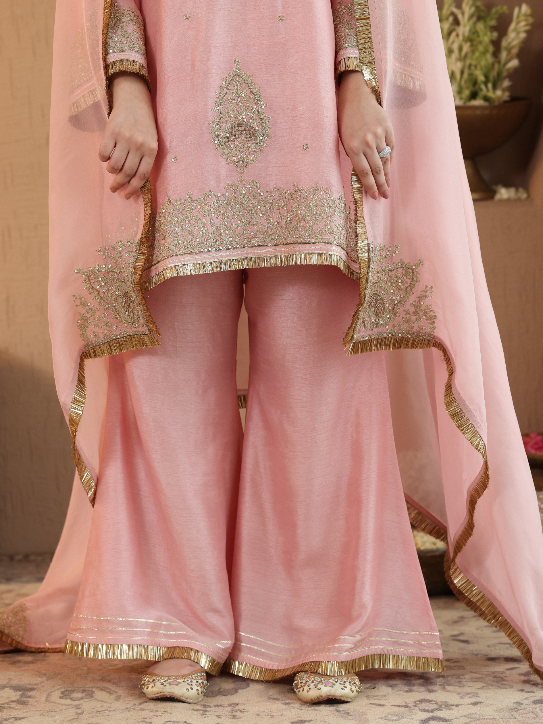 Powder Pink Gulmarg Kurta Set