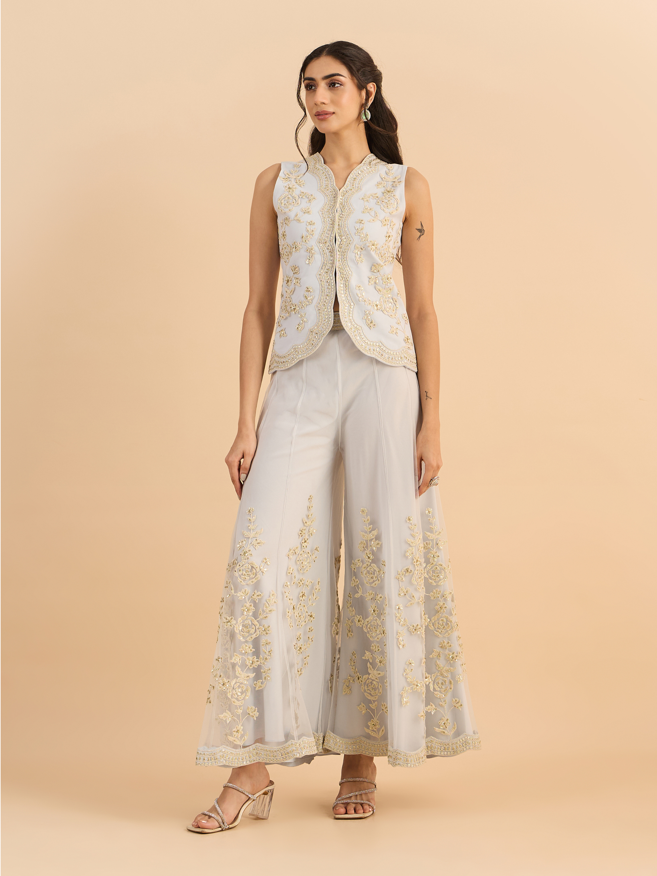 Powder Blue Eva Co-ord Set