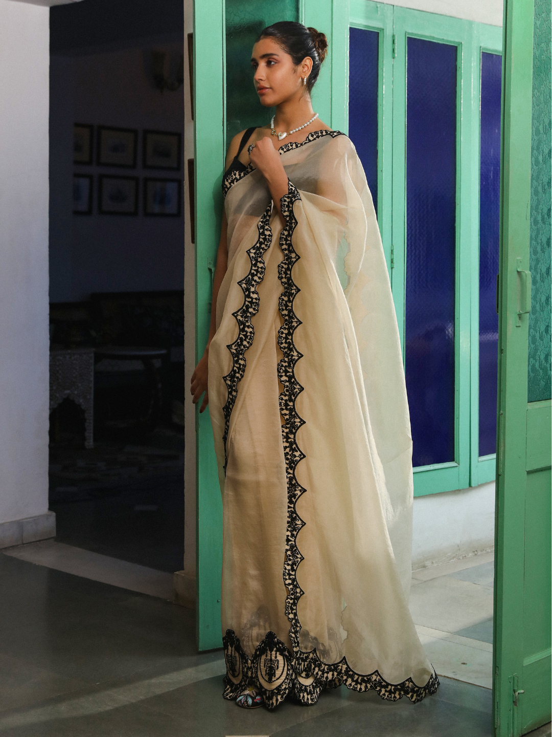 RoohbyRidhimaa- Pasbaan Saree Set