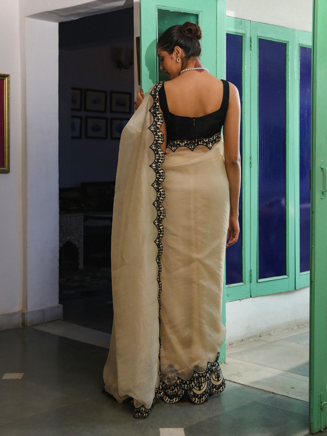 RoohbyRidhimaa- Pasbaan Saree Set