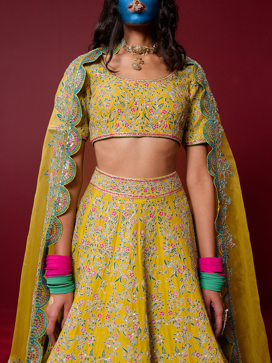 Ridhimaa Gupta- Rudrani Lehenga Set